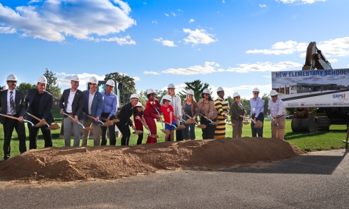 Groundbreaking on First New GRPS School in Decades