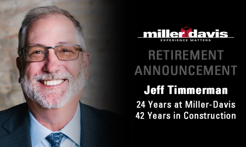 Retirement Announcement: Jeff Timmerman, General Contracting Director